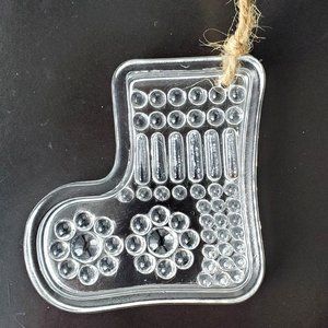 1970s  vintage Hadelnd Norway Crystal Ornament